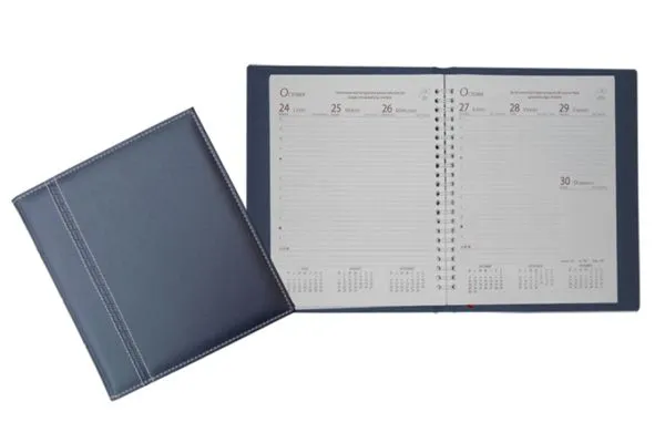 Agenda de escritorio vista frontal